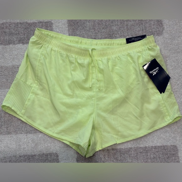 Reebok Pants - Reebok Neon Green Sports Shorts